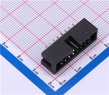 IDC連接器  2.54mm 每排P數:8 排數:2 KH-2.54PH180-2X8P-L8.9